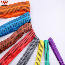 15 ton flat polyester webbing soft lifting slings